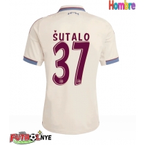 Camiseta Ajax Josip Sutalo #37 Tercera Equipación 2025-26 manga corta